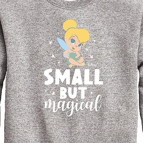 Disney Tinker Bell - Small But Magical - Toddler and Youth Crewneck Fleece Sweatshirt3