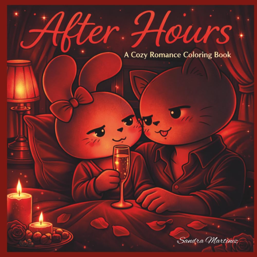 After Hours: A Cozy Romance Coloring Book