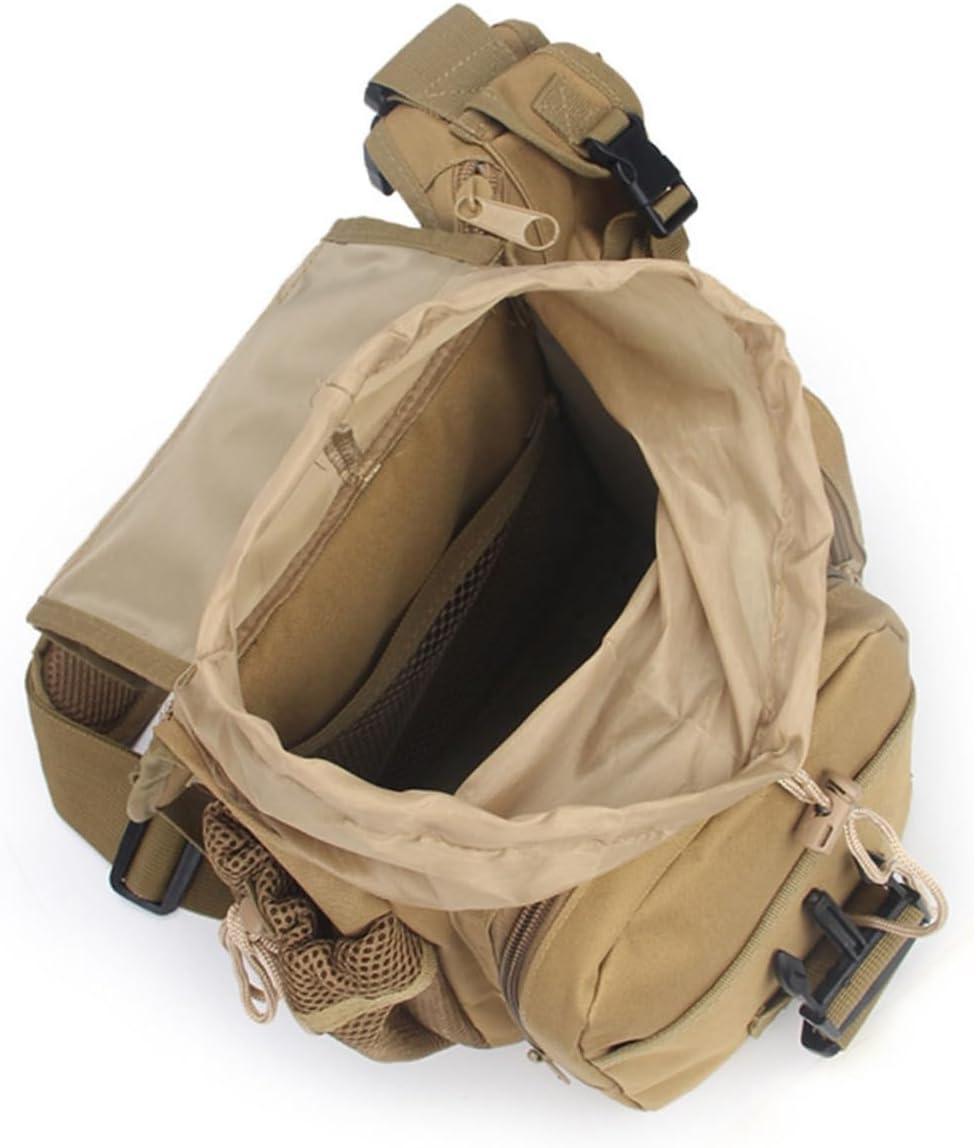 Men Waist Pouch Waterproof Fanny Pack Fashion Practical Secure Storage for Essentials Suitable for Sports Activities