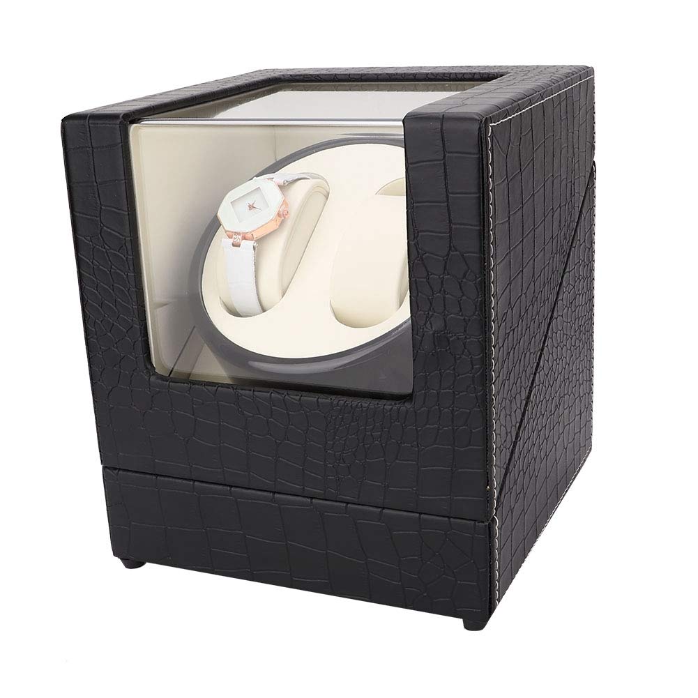 2+0 Automatic Watch Winder, Super Quiet Super Quiet Double Watch Winder Box with 5 Rotation Modes Pure Copper Anti-Magnetic Core Motor for Wristwatch Mechanical Watch(Beige) (B08PL43W25) Amazon Price History, Amazon Price Tracker
