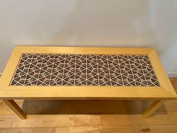 Amazon.co.jp: 組子細工 テーブル 座卓 伝統工芸 : ホーム＆キッチン