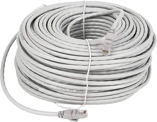 Lknewtrend - Cable de conexión Ethernet Cat6 de 25 pies - UTP 550Mhz RJ45 cable de red de Internet para computadora, cámara PoE, enrutador, módem,