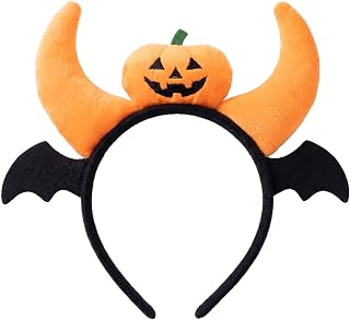 Halloween Headband, Pumpkin Bat Devil Headbands Headwear Hair Accessories