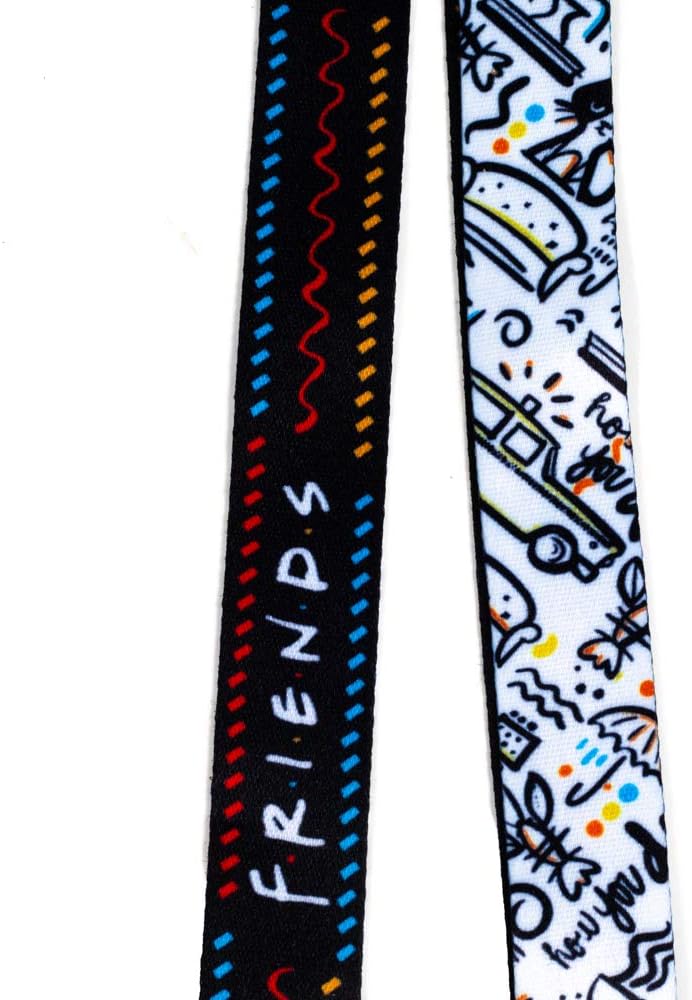 Bioworld Friends Mask Lanyard Printed Mask Holder - Image 4