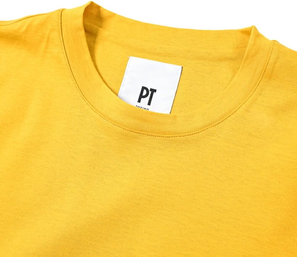 Amazon | [ピーティートリノ] Tシャツ クルーネック 半袖 春夏 メンズ 