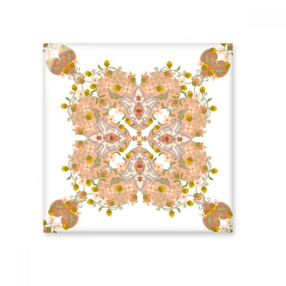 Carreaux en céramique Baroque Fleur carreau de faïence artistique M pour mur