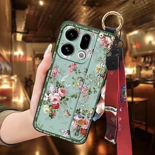 Phone Case Compatible with OPPO Find X9, Phone Holder Dirt-resistant Kickstand Protective Shockproof Anti-dust Waterproof Wrist 