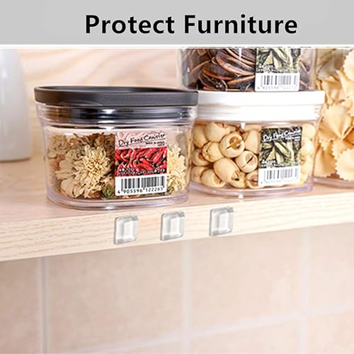 Vista 11 de Protectores de pared para pomos de puerta, 12 unidades, protector de pared para pomos de puerta, topes de puerta para pared, topes de pared, tope