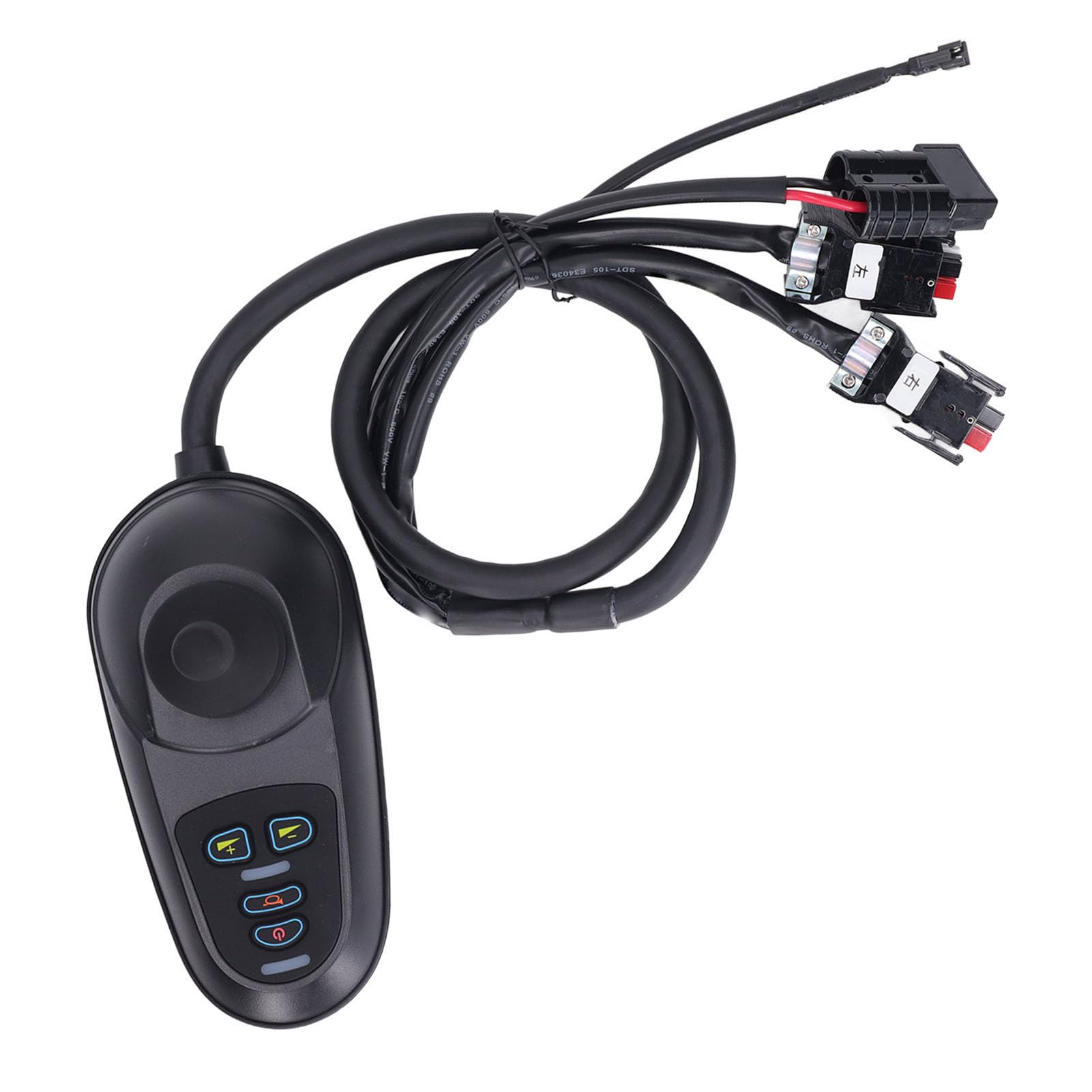 DC24V 50A Silla de Ruedas Eléctrica, Joystick de Control de Silla de Ruedas Eléctrica Controlador de Silla de Ruedas Controlador de Joystick Conector de Freno Electromagnético
