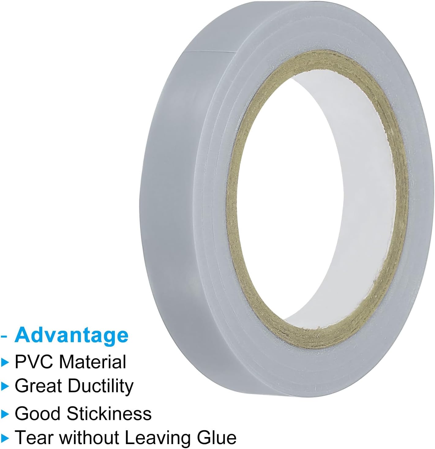 PATIKIL Grip Finishing Tape, PVC Racquet Finishing Tape Racket Accessories Sticky Seal for Tennis Badminton