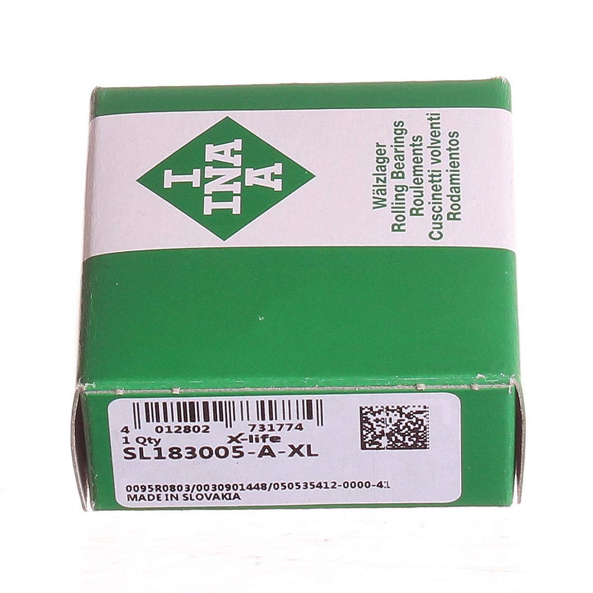 SL183005-A-XL INA Cuscinetto a rulli cilindrici 25x47x16mm