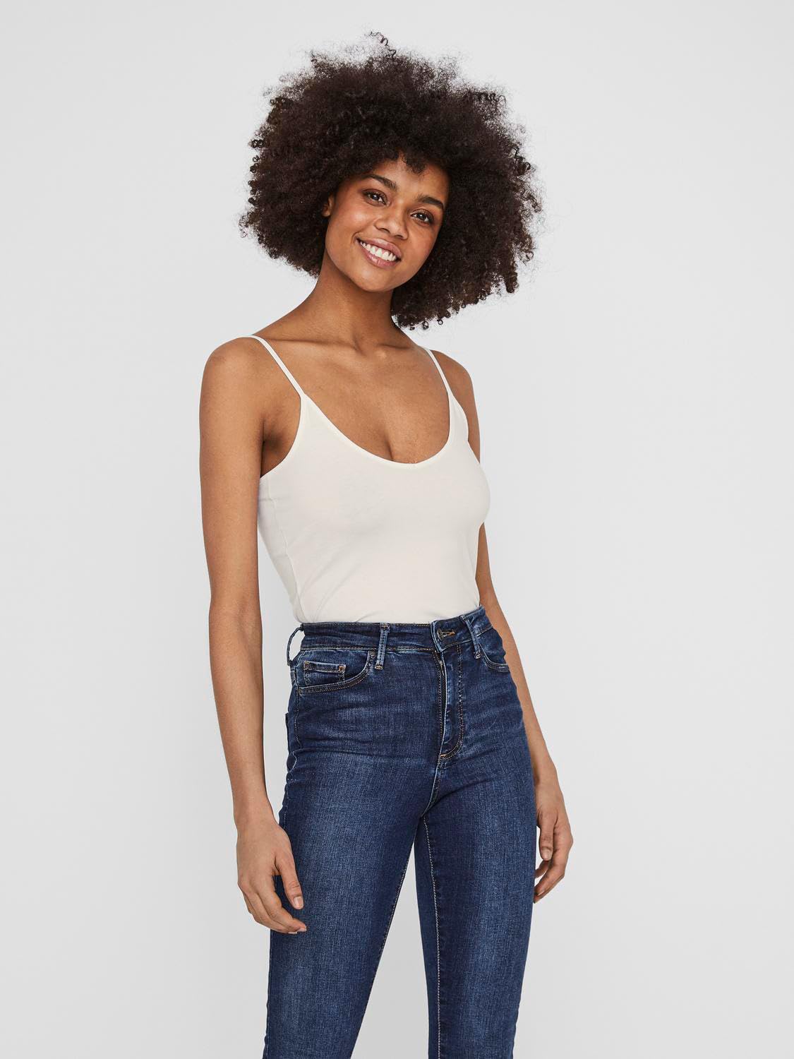 VERO MODA Vmmaxi My Soft V Singlet Caraco Femme