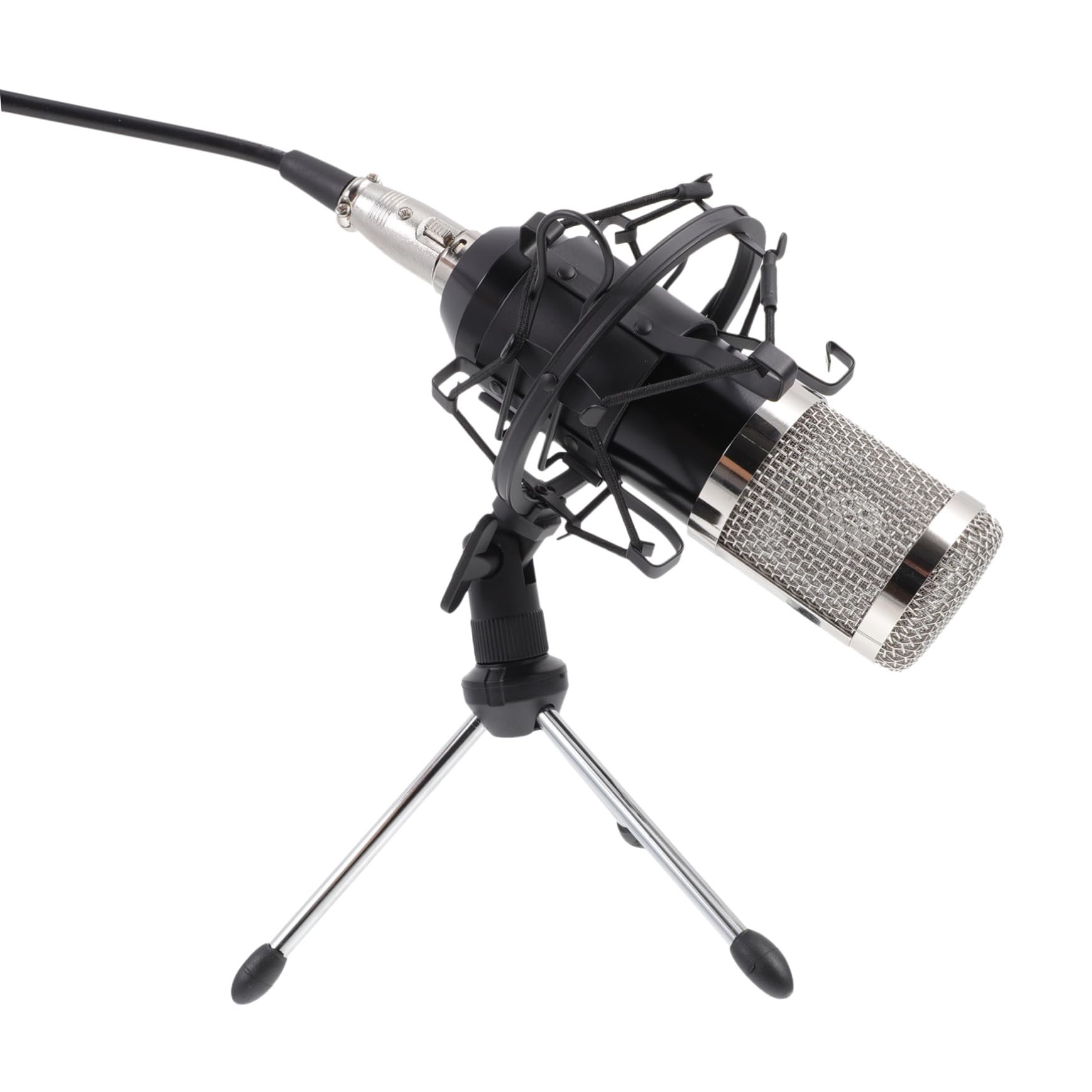 SHOWERORO Microphone à Condensateur pour Ktv Chat Musical Accessoire Multifonction Kit De Micros Condensateurs pour Live Et Réunion