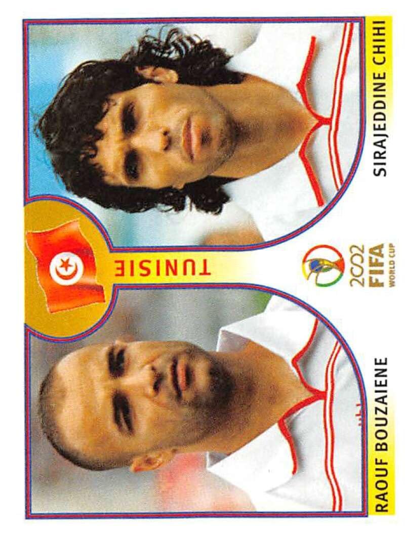 Amazon.com: 2002 Panini World Cup Stickers #572 Raouf Bouzaiene