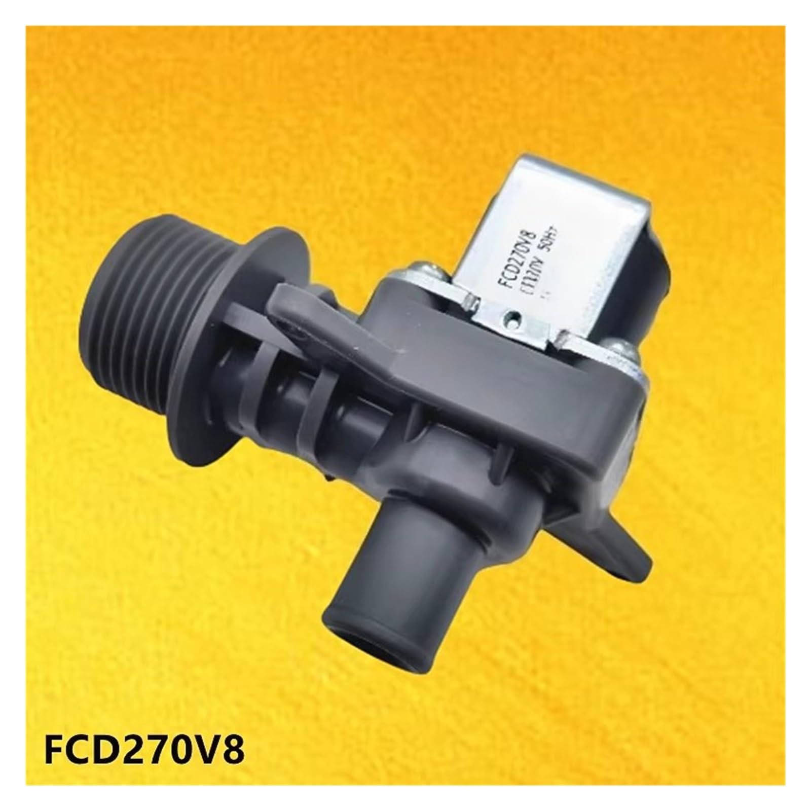 Valvola di Ingresso Dell'acqua Elettrovalvola Ingresso Acqua Lavatrice Automatica Universale FCD270V8 Valvola A Testa Singola Elettrovalvola