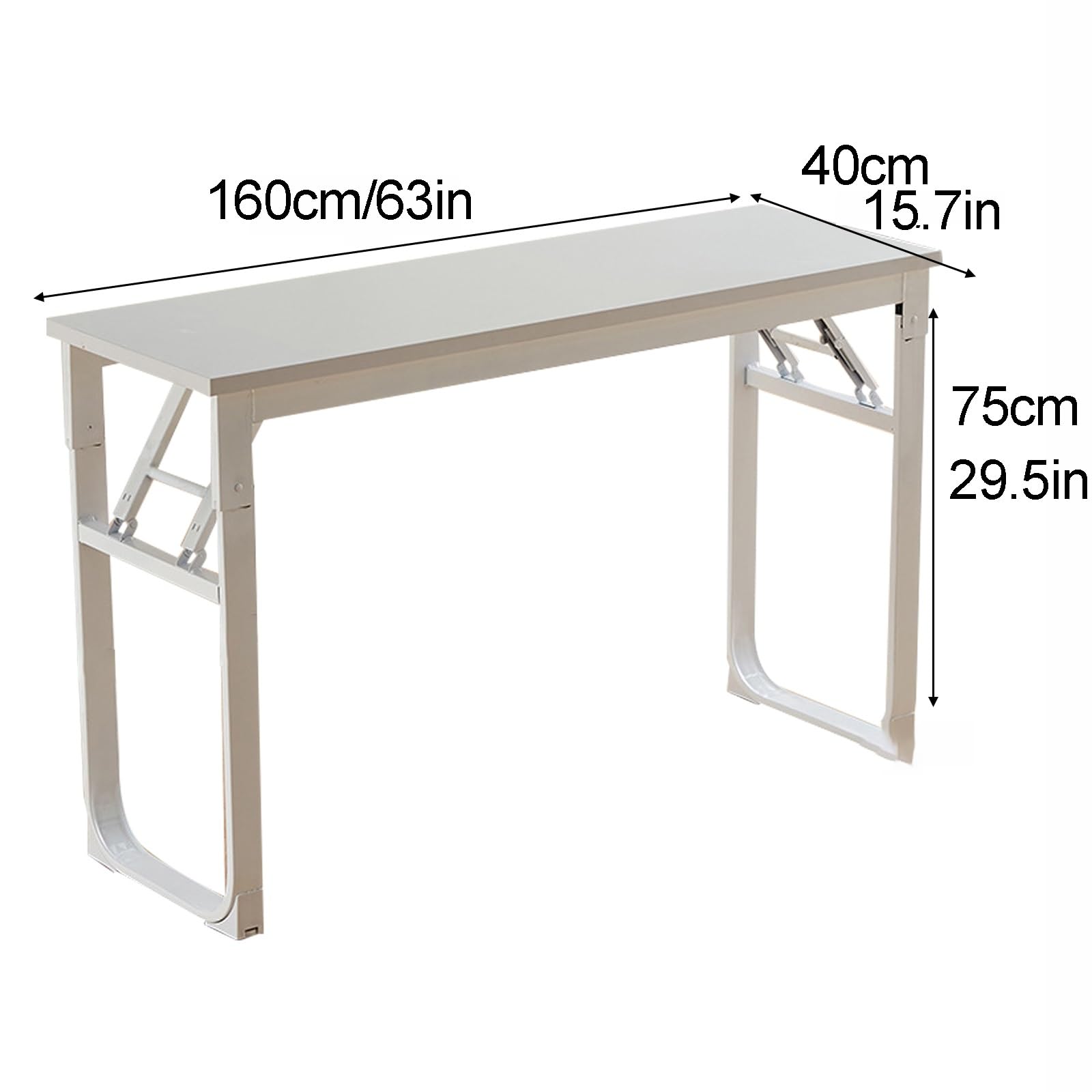 Tavolo da conferenza pieghevole portatile, design modulare salvaspazio per uffici, sale di formazione ed eventi, soluzione versatile e leggera per riunioni per professionisti