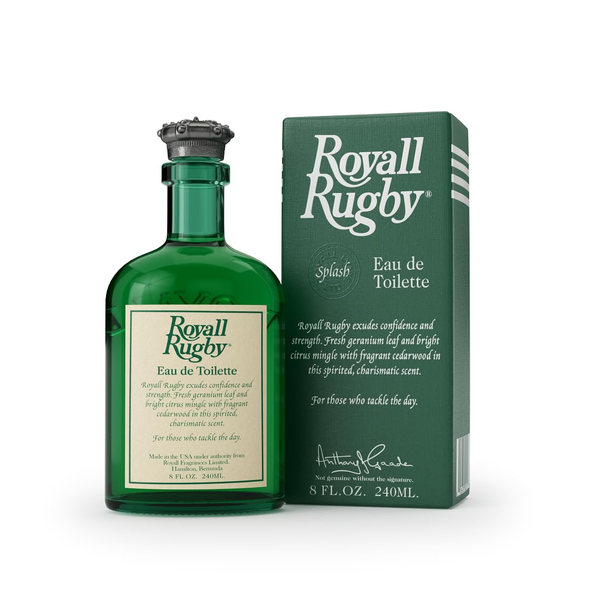Royal Fragrances Royal Rugby For Men By Royal Fragrances Eau De Toilette 8.0 Ounce