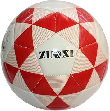 Amazon Loveindiy サッカーボールサイズ5マッチボール女の子男の子のためのサッカーボールのトレーニング 赤 Loveindiy サッカーボール