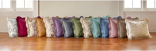 Miniatura 4 de BrylaneHome Amelia Sham - Estándar, Seaglass