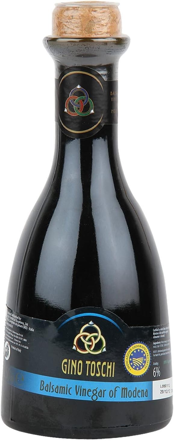 Toschi Balsamic Vinegar, Blue Line, 8.45 fl oz ℮ 250 ml