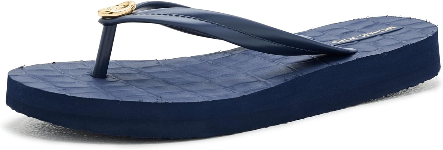 Michael Kors womens Posie Flip-flops