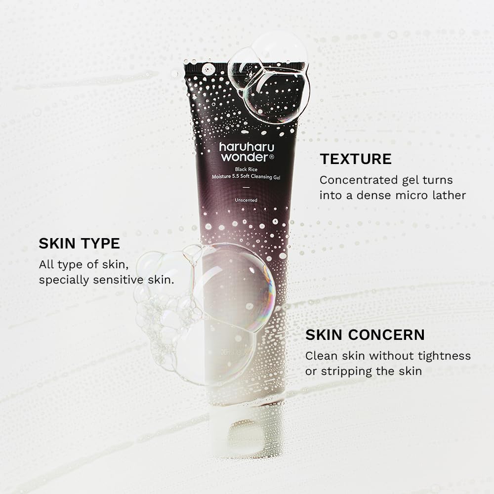haruharu wonder Complete Cleansing Duo, Cleansing Oil and Gel