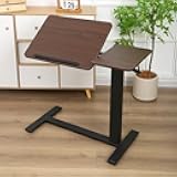 Royjhnl Over Bed Table with Wheels Adjustable Height, 31.5