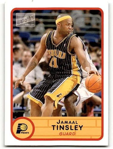 2003 Bazooka #59 Jamaal Tinsley Indiana Pacers Basketball Cards EXNM Basketball Card
