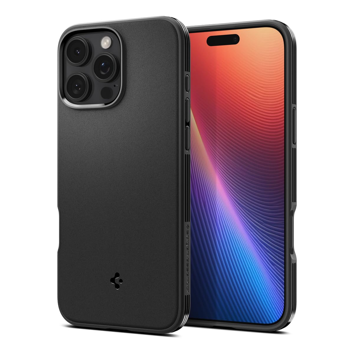 Spigen Essential Sand Blast Back Cover Case Compatible with iPhone 16 Pro Max (TPU | Matte Black) (B0DDTC3W3X) Amazon Price History, Amazon Price Tracker