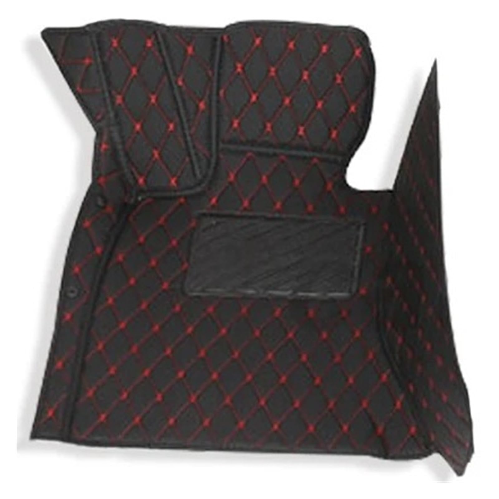 Tapis de sol Land Rover Freelander 2 auto 2011 2012 2013 2014 protection noir rouge - 2