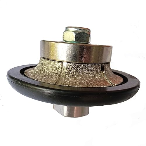 Diamond Hand Profiler Router Bit Rueda de perfil de diamante soldada al vacío con rosca 58-11 para encimera de granito y concreto de mármol