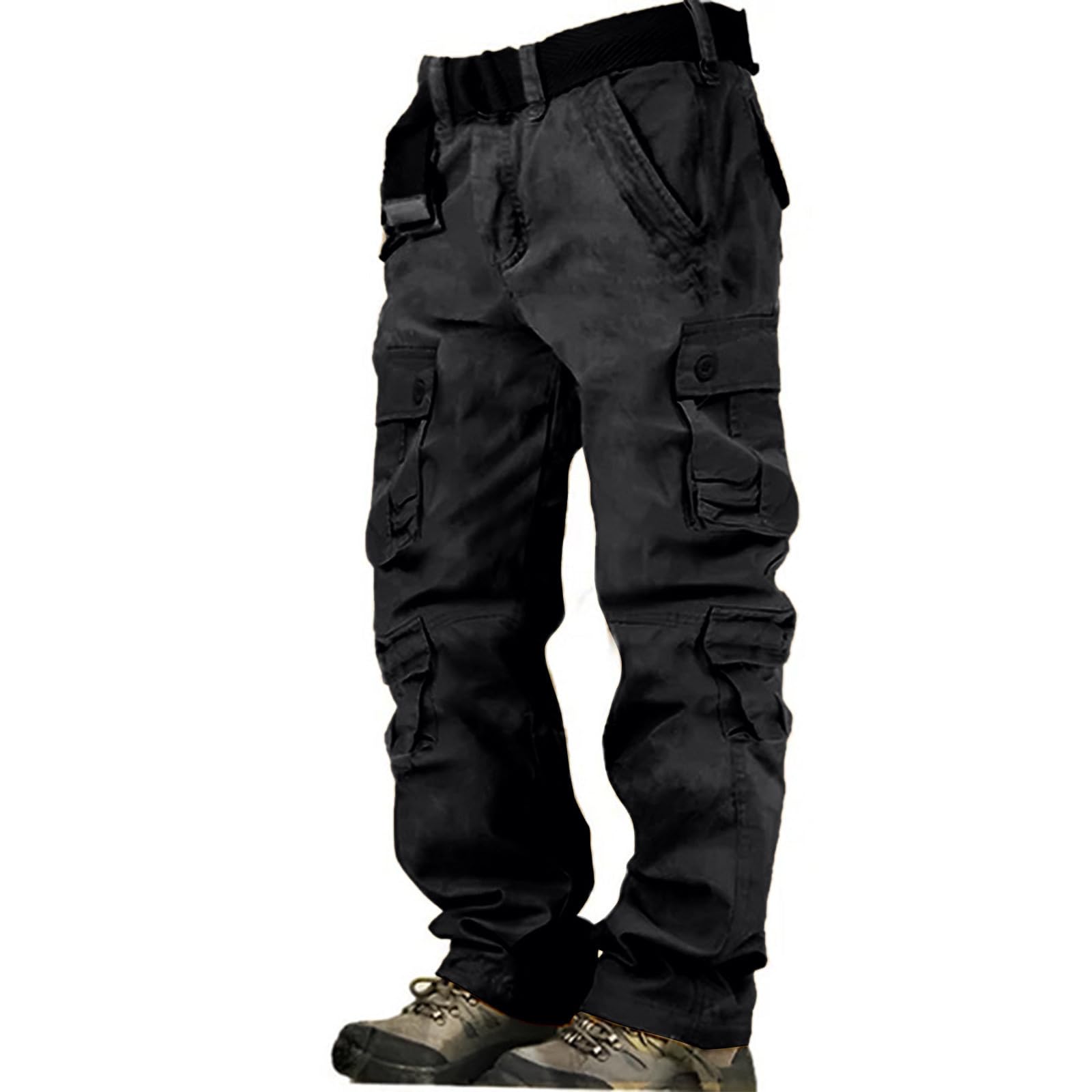 Générique Pantalon Cargo Camouflage Jogging Bûcheron Coupure Travail Multipoches Hiver Pantalon