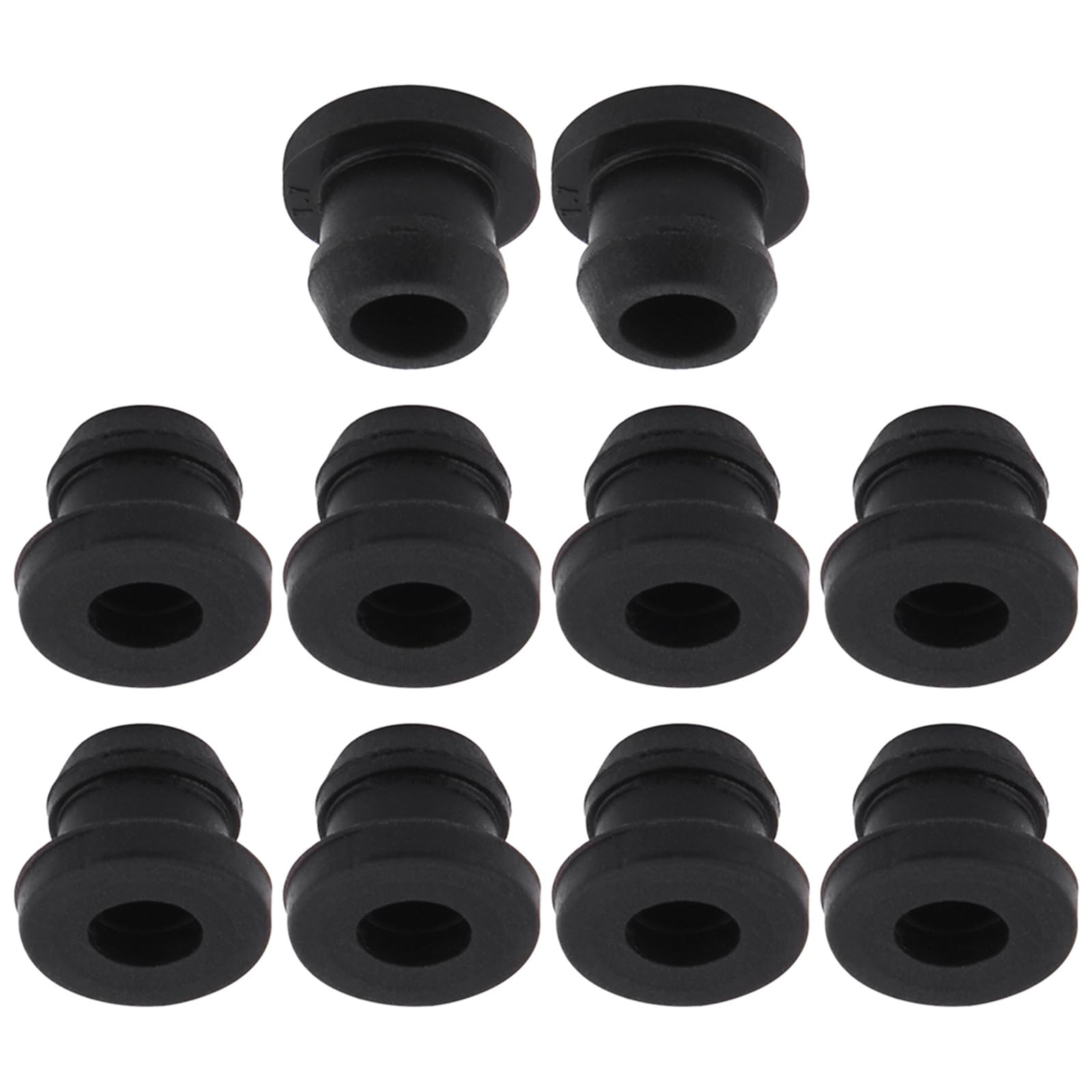 CVZJ 10Pcs Stove Grommets Scratchproof Grates Grommet Rubber Grommets Grate Pad Replacement Part