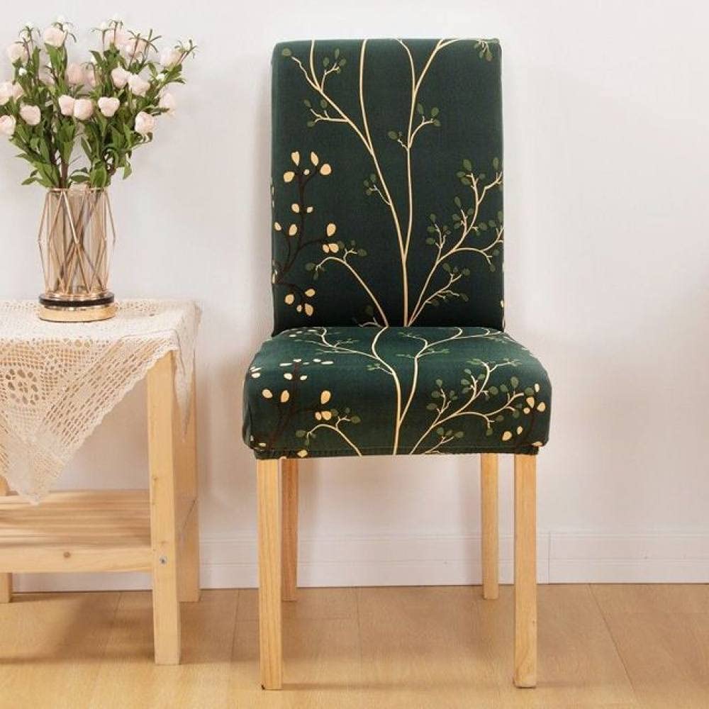 Housse pour tabouret de bar élastique et chaise dossier court sy001 housse extensible 6 pcs