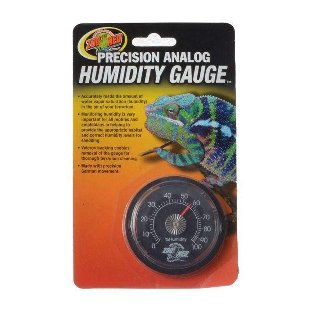 Zoo Med Analog Humidity Thermomètre pour Reptile/Amphibien