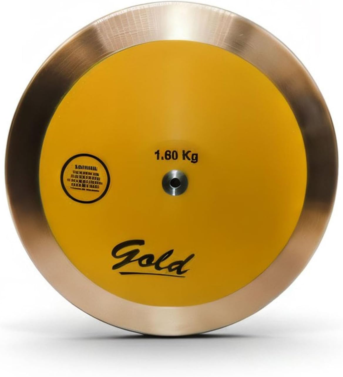 RT Vortex Yellow 1.6kg Discus – High School Boys Track & Field Throwing Disc | Advanced Performance Design for Distance, Control & Competition