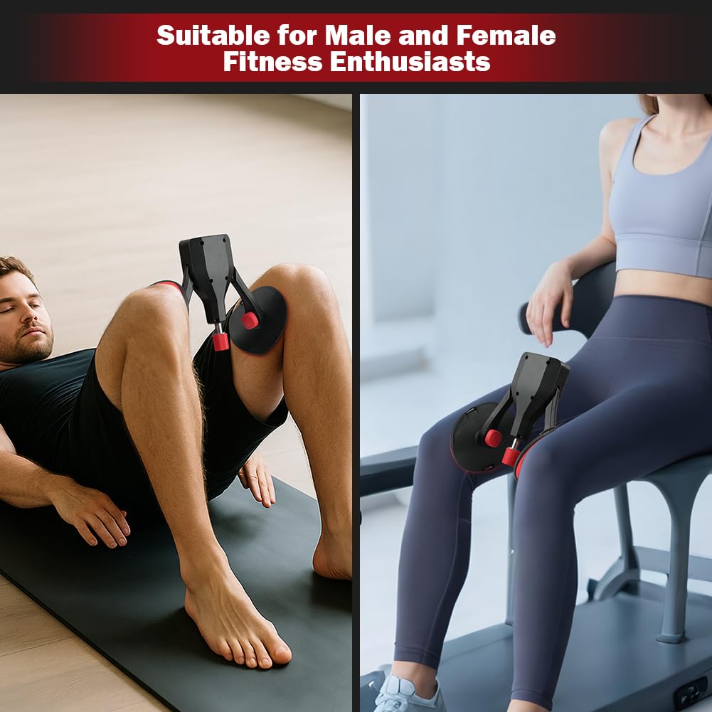 Attrezzo Interno Coscia, Attrezzi Esercizi Pavimento Pelvico Muscoli per Donne e Uomini, Allenatore Per Cosce Correzione Glutei, con Fascia Elastica per Casa Yoga, Glutei Trimmer