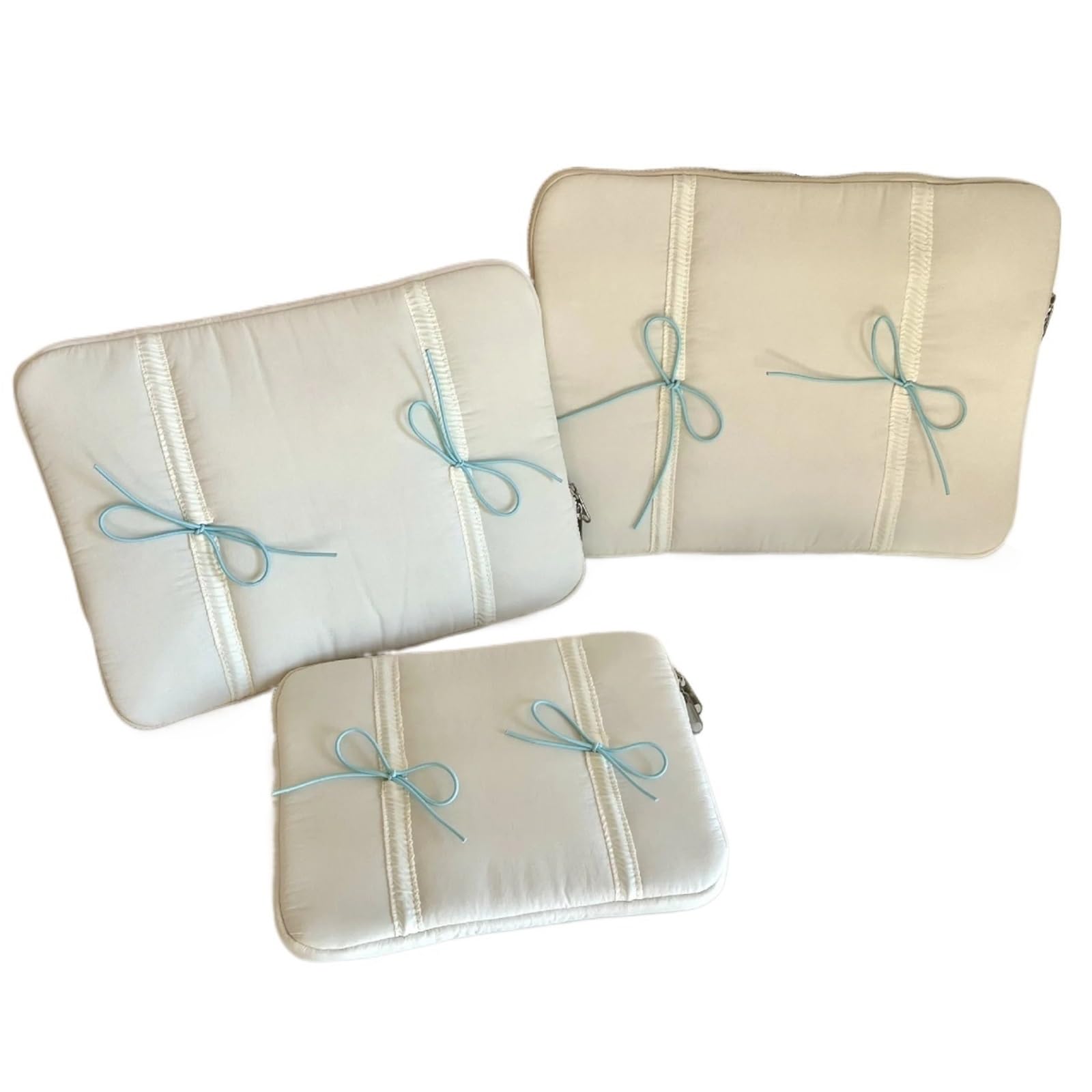 Pochette for ordinateur portable bow blanc housse protection tablette 9.7 11
