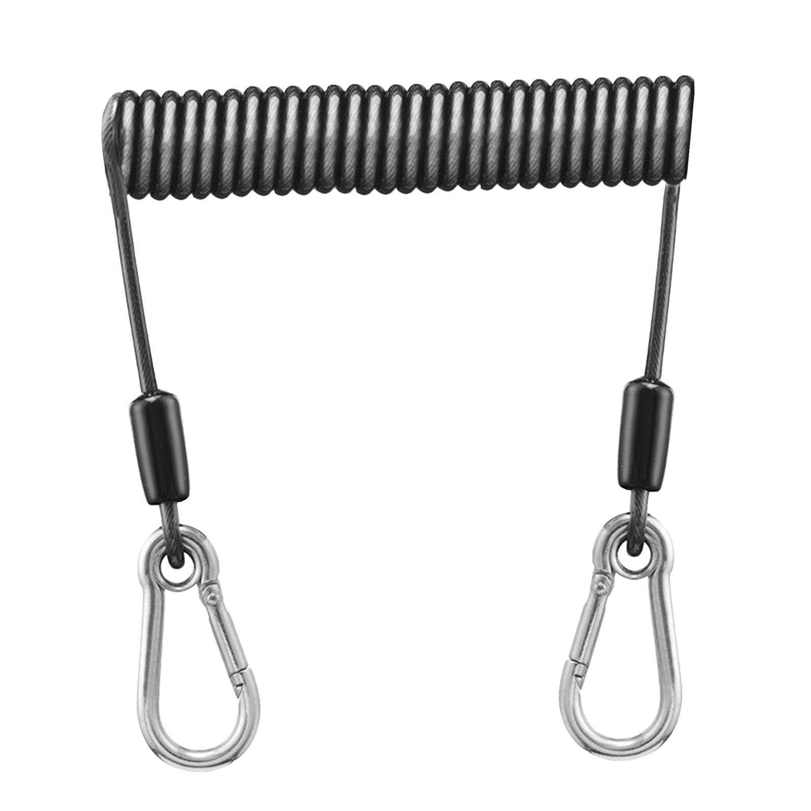 CALANDIS™ Fishing Lanyard Coil Lanyard Security Leash Professional Fishing Pole Tether 2M | Fly Fishing Accessories | Fishing Equipment | Fishing-image-5