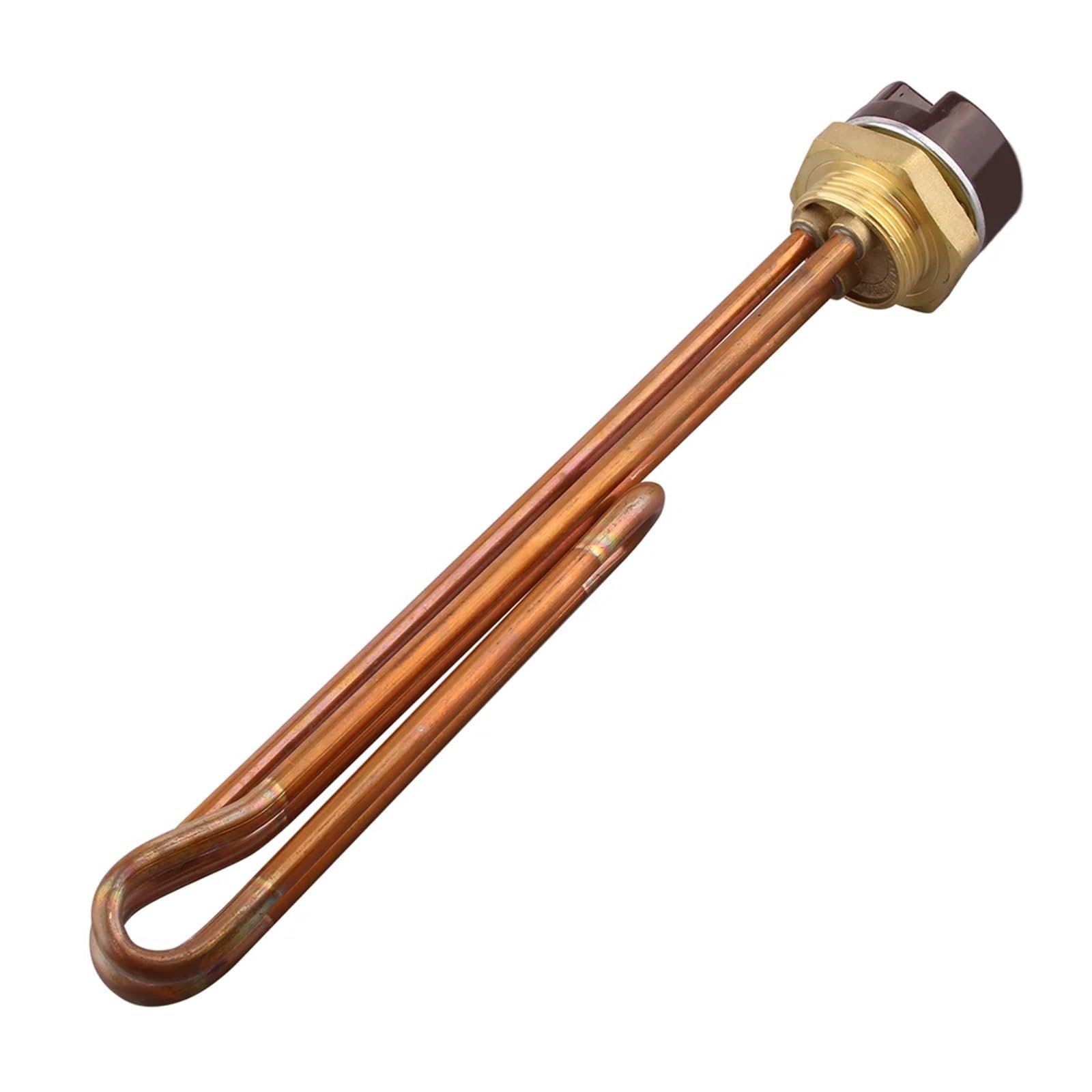 Rezystor do podgrzewacza wody 220 V Miedź Typ U Składana grzałka zanurzeniowa Kontrola temperatury DN32 280 mm 8 1200 W-3000 W(Fold Back 220V 3000W)