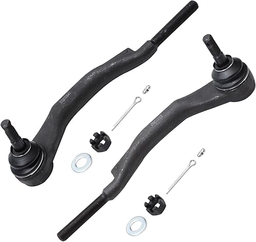Miniatura 1485 de Detroit Axle - Kit de brazos de control de extremo delantero RWD para Dodge Ram 03-06 2500 3500, 2 brazos de control superior con rótula 2 varillas