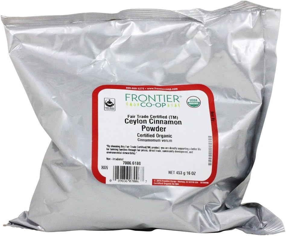 Organic Ceylong Ground Cinnamon, Ft