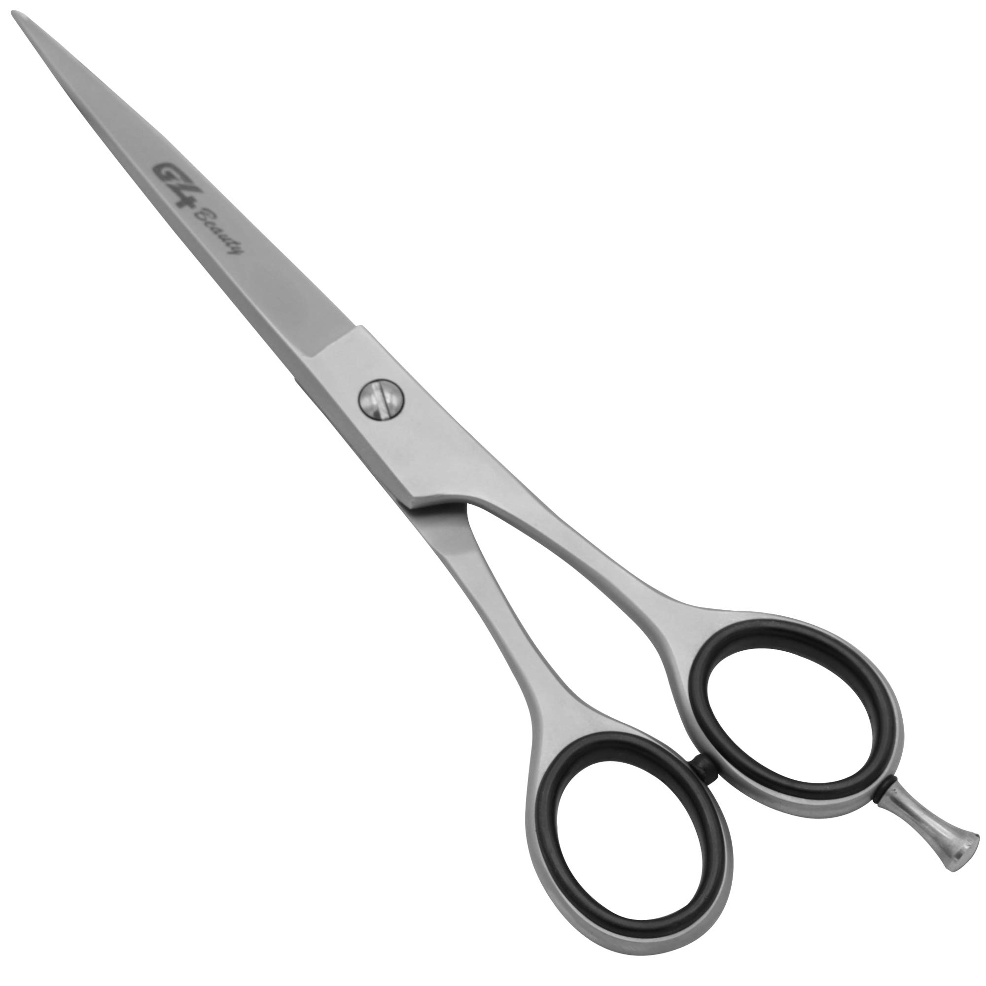 G4 Barber Hair Cutting Scissors Shears High Carbon Razor Sharp Mustache Haircut Hairdresser (6.5 inch)
