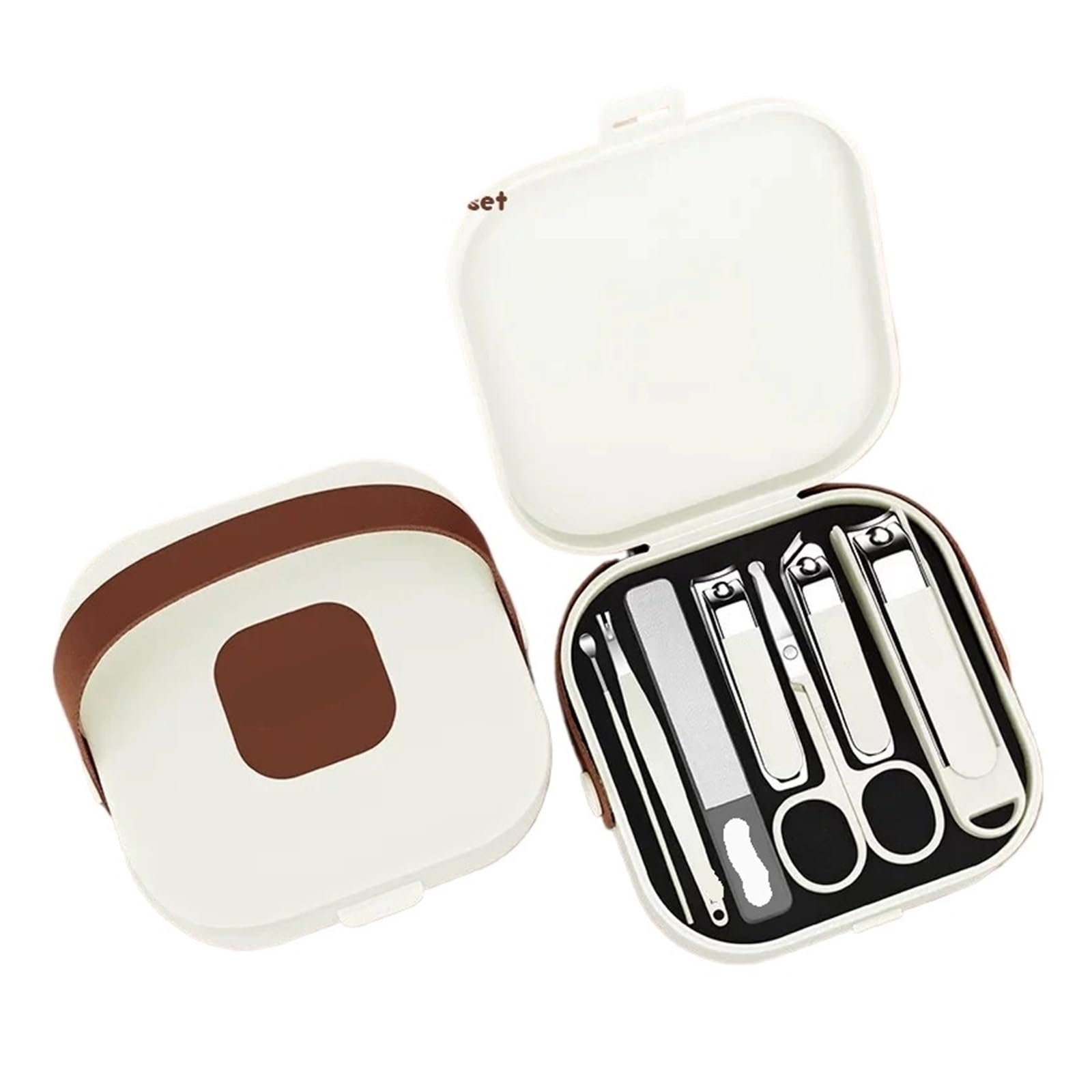 Herramienta Manicura 7 Juegos(White 7 pieces)