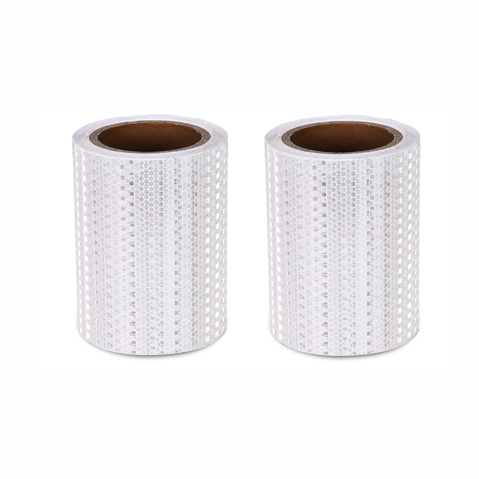 YIDAX 2Pcs Ruban Réfléchissant 10m x 15cm Bande De Sécurité, Autocollants D'avertissement De Réflecteur Haute Visibilité Imperméables pour Rappel De Sécurité