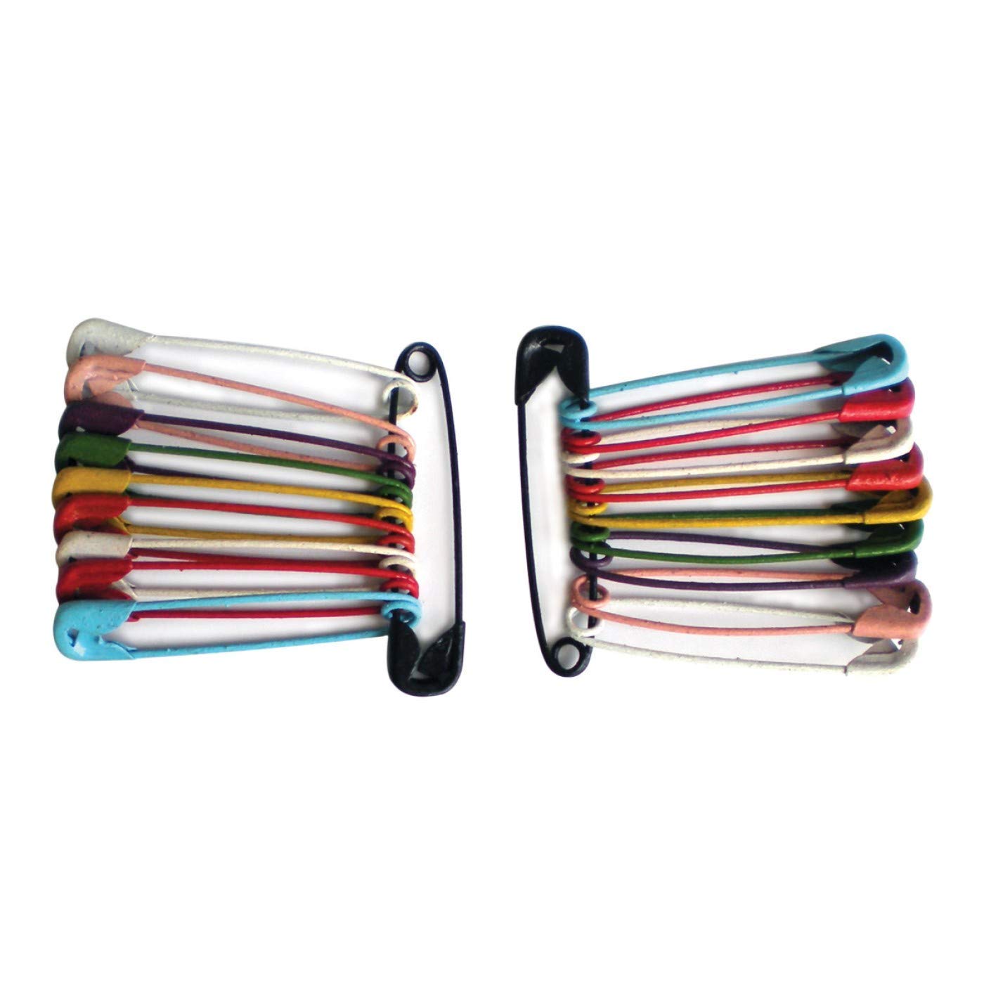 Boosty® 40 Pcs Colored Safety Pins Set- Pack of 40 Colorful Safety Pin Set for Home/Office/Personal Multipurpose (40)