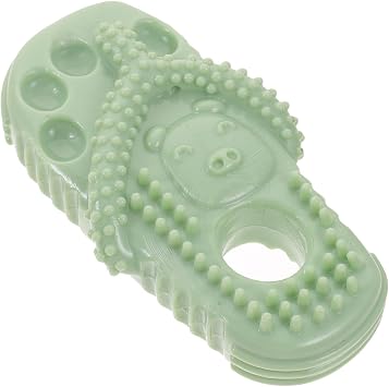 POPETPOP Chewing Toy for Dogs Slipper Shaped Molar Plaything Wear-Resistant and Puppy Accessory for Health Fun and Interactive Toy for Pets