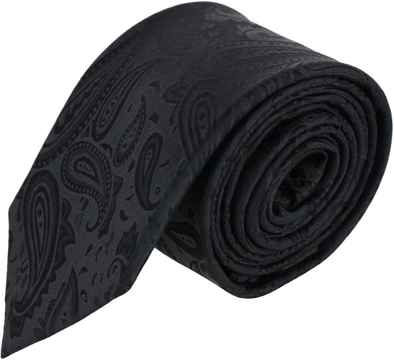 Trafalgar Men's Banbury Tone on Tone Paisley Silk Necktie