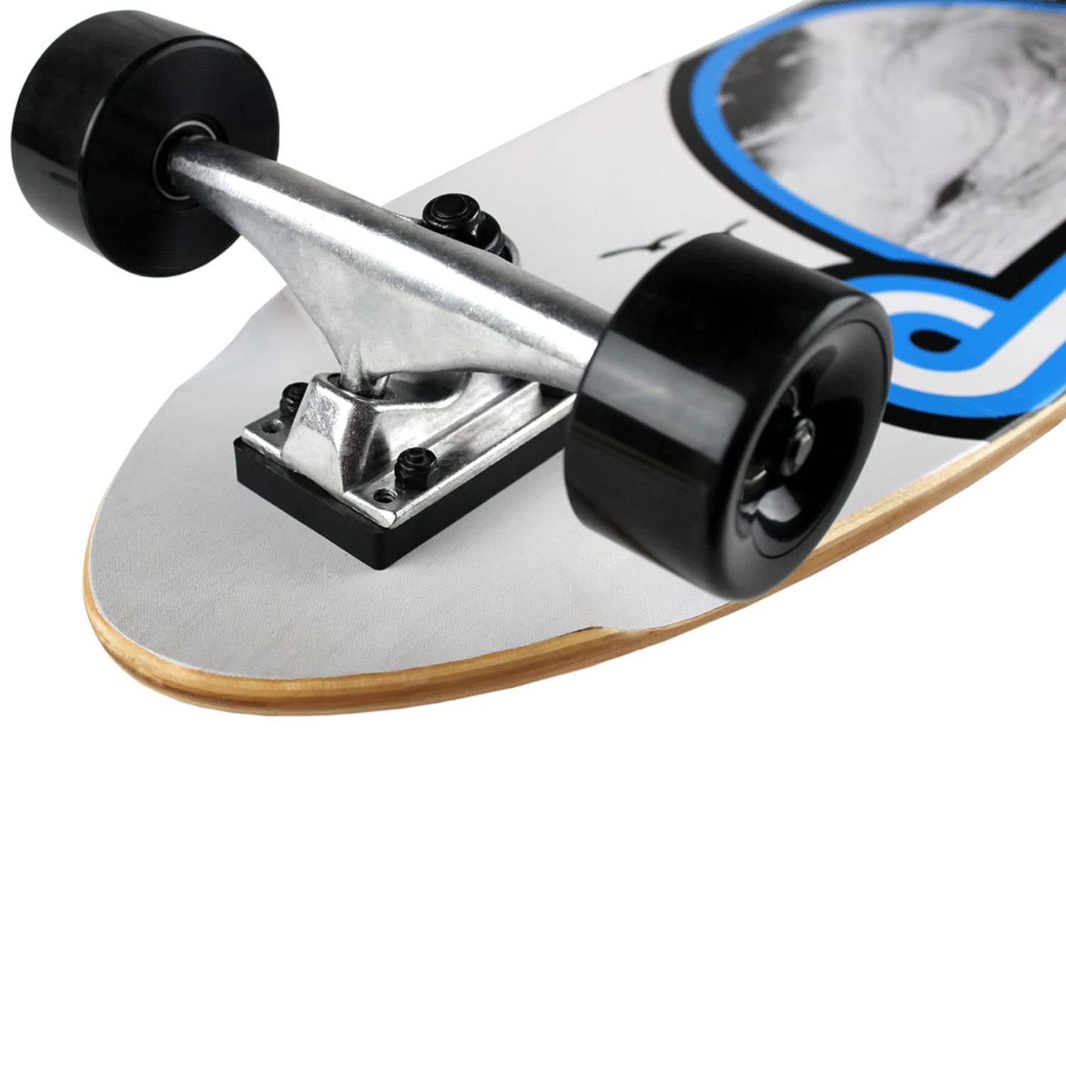 KROWN Longboards Disco Wave City SURF Longboard Pintail