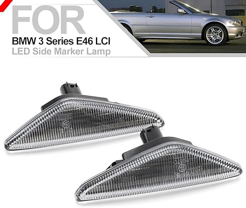 Miniatura 2 de Luces intermitentes LED secuenciales para BMW Serie 3 E46 Coupé convertible LCI 323Ci 325Ci 328Ci 328Ci 330Ci 330Ci dinámico Sidemarker Lámparas
